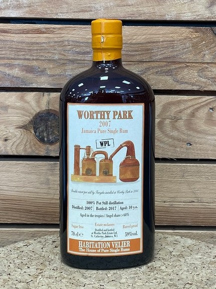 Rhum Velier Worthy Park FORSYTHS 2007