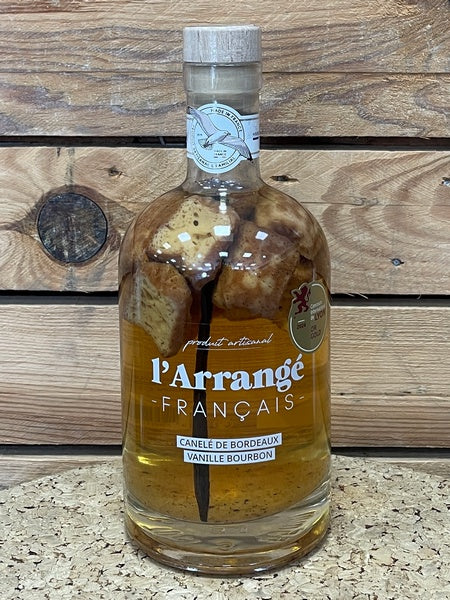 Rhum Arrangé Canelés de Bordeaux Vanille Bourbon l'Arrangé Français