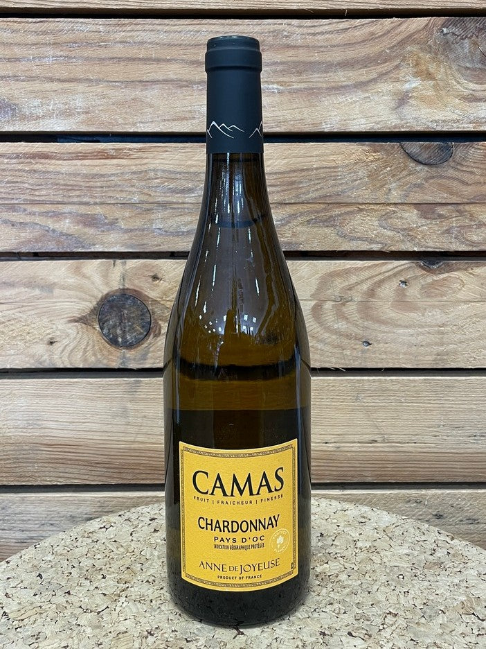 IGP Pays d'Oc blanc Camas Chardonnay Anne de Joyeuse
