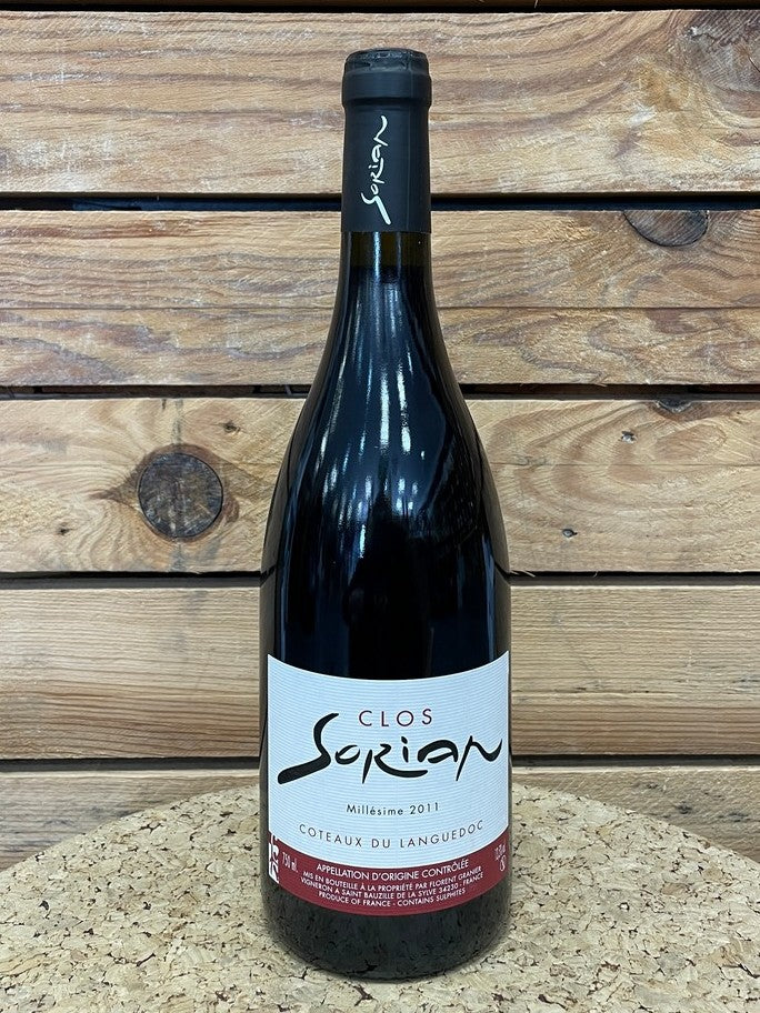 Côteaux du Languedoc Millésime 2011 Clos Sorian