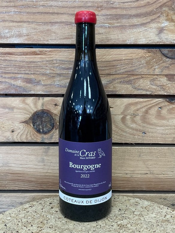 Bourgogne rouge 2022 Domaine de la Cras