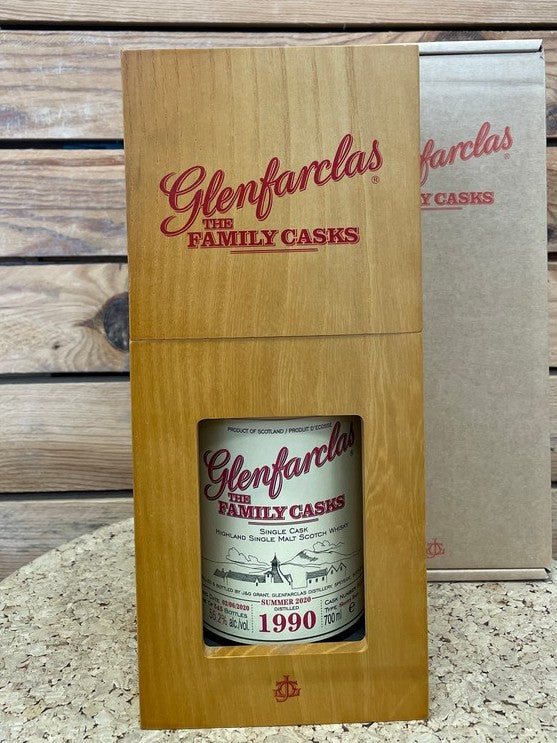 Whisky Glenfarclas 1990 Family Casks 30 ans