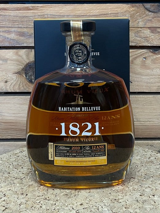 Rhum Habitation Bellevue Millésime 2010 12 ans