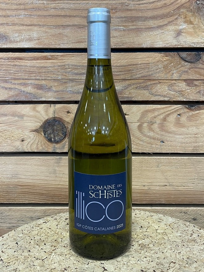 Illico blanc IGP Côtes Catalanes 2025 Domaines des Schistes