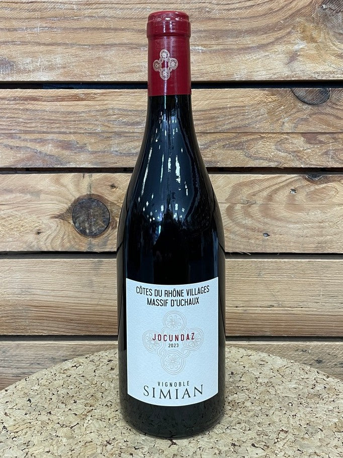 Côtes du Rhône Massif d'Uchaux rouge Jocundaz 2023 Simian