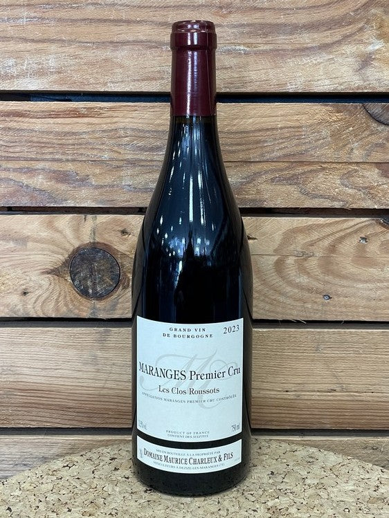 Maranges rouge 1er cru Les Clos Roussots 2023 Charleux
