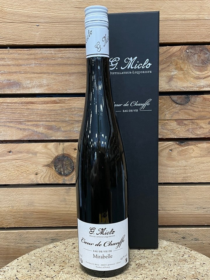Eau de Vie Miclo Coeur de Chauffe Mirabelle