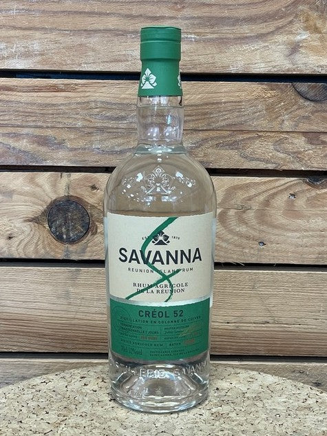 Rhum Blanc Savanna Créol 52