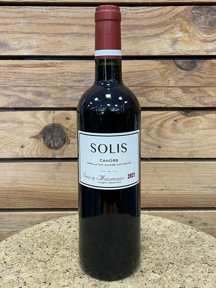 Cahors rouge "Solis" 2021 Cosse et Maisonneuve