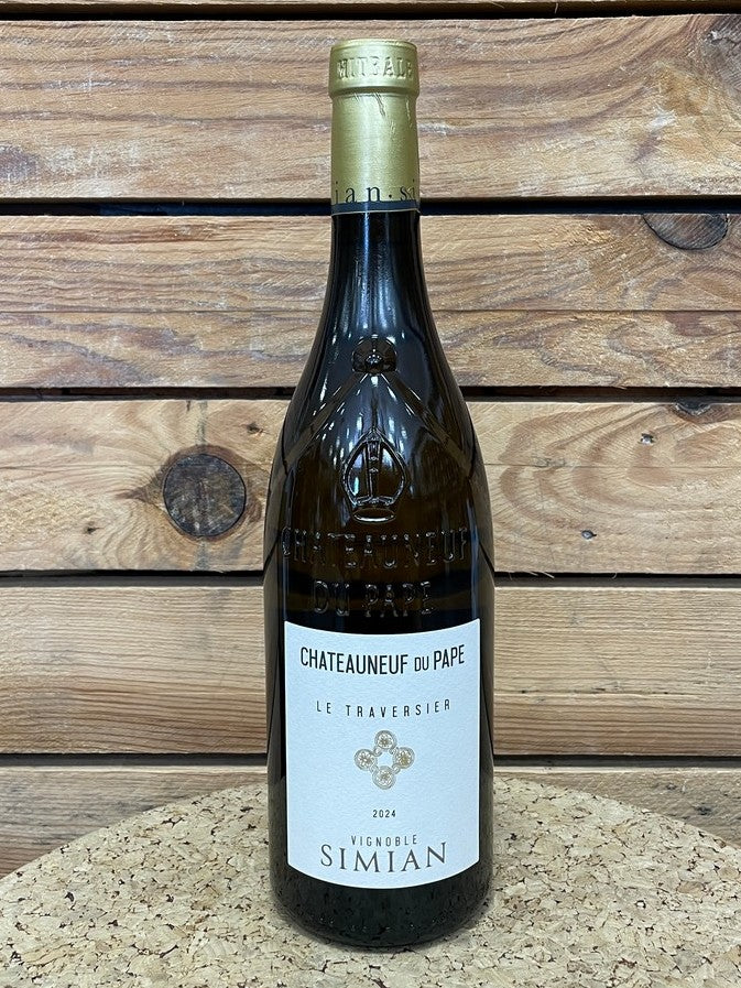 Châteauneuf du Pape blanc le Traversier 2024 Simian