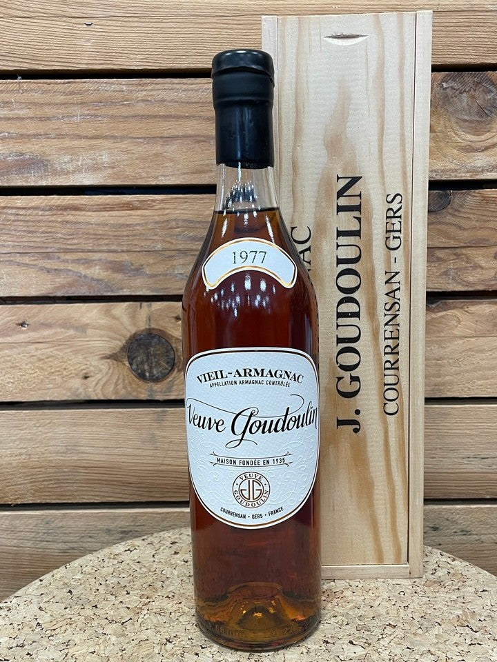 Vieil Armagnac Veuve Goudoulin 1977