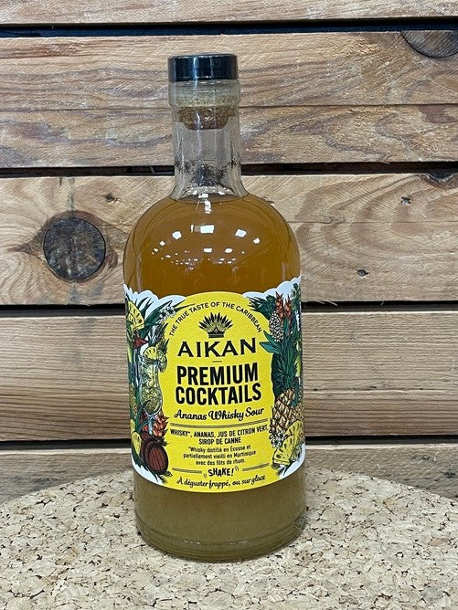Cocktail Aikan Ananas Whisky Sour