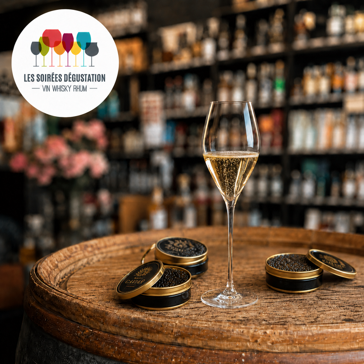 Soirée Œnologique “Champagne et Caviar” le 10/12/26 à 19h15