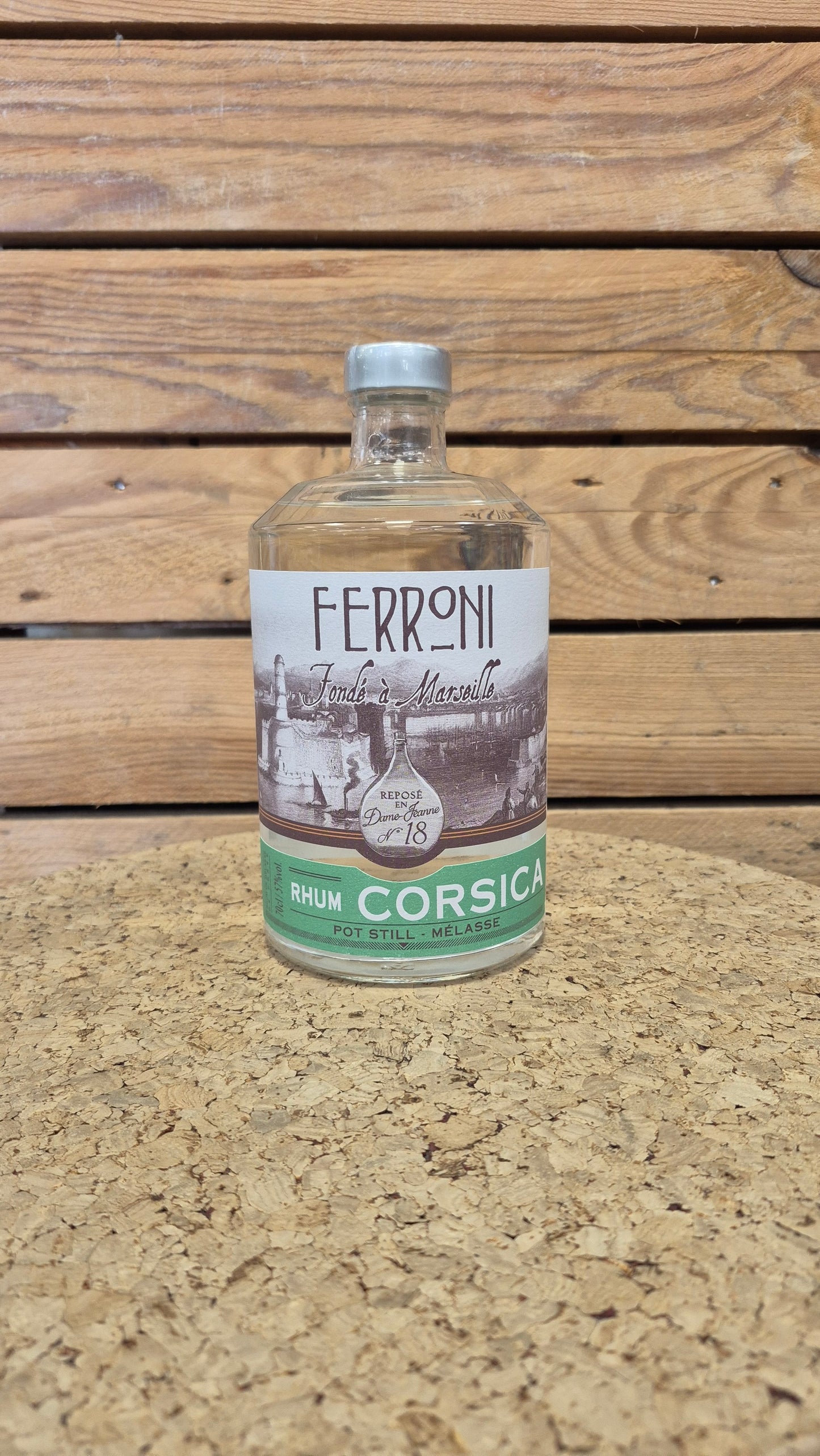 Rhum Ferroni Dame Jeanne 18 Corsica