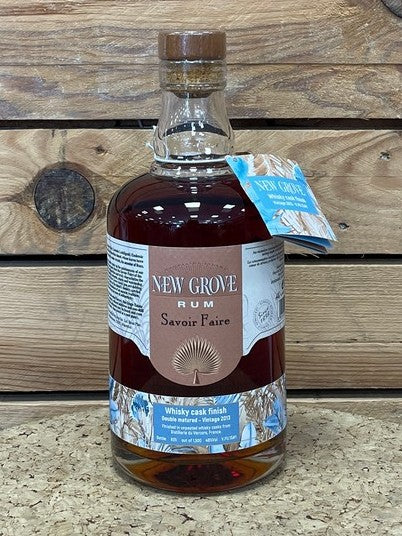 Rhum New Grove finish Distillerie du Vercors