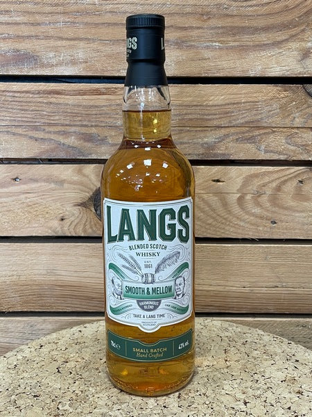 Whisky Smooth and Mellow Langs