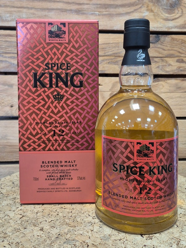 Whisky Wemyss Malts Spice King 12 ans