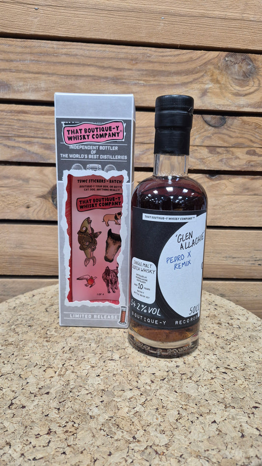 That Boutique-y Whisky Company GlenAllachie 10 ans Sherry PX Record Series
