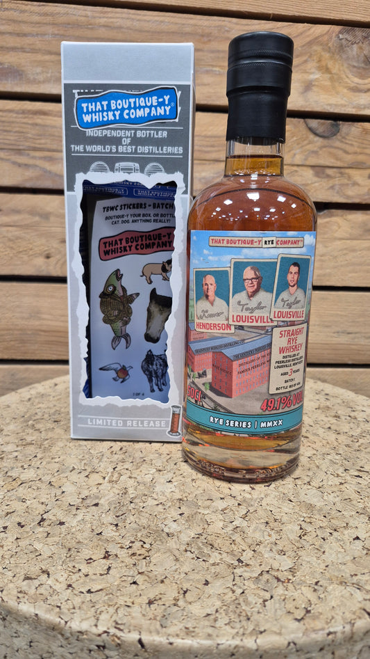 That Boutique-y Rye Company Kentucky Peerless Rye 3 ans