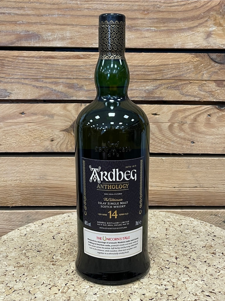 Whisky Ardbeg Anthology 14 ans The Unicorn's Tale