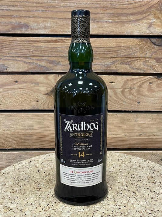Whisky Ardbeg Anthology 14 ans The Unicorn's Tale
