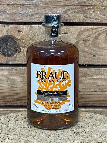 Rhum Braud & Quennesson ambré Signature du Chai 49%