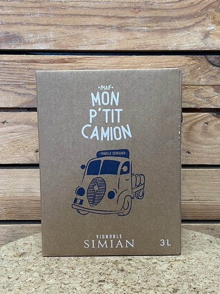 Bag in Box Mon P'tit Camion Blanc 3L Simian