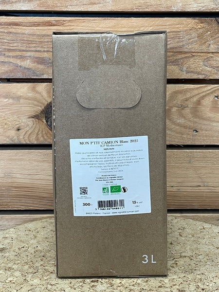Bag in Box Mon P'tit Camion Blanc 3L Simian