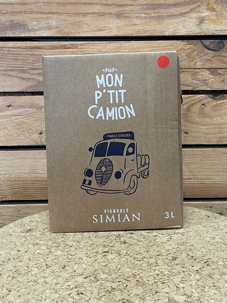 Bag in Box Mon P'tit Camion Rouge 3L Simian