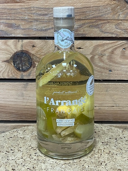 Rhum Arrangé Citron Vert Gingembre l'Arrangé Français