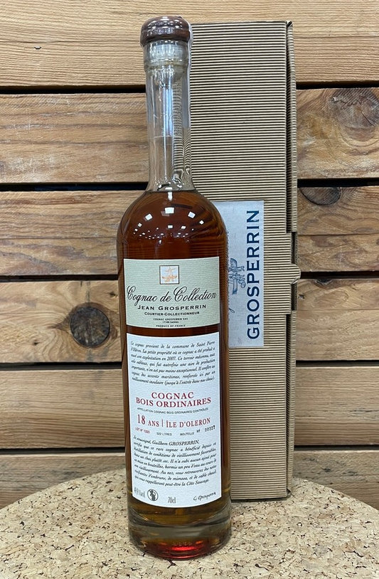 Cognac Collection Grosperrin Bois Ordinaires 18 ans Oléron