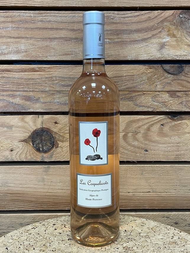 IGP Alpes Hautes Provence Rosé fruité Coquelicots 2025 Rousset