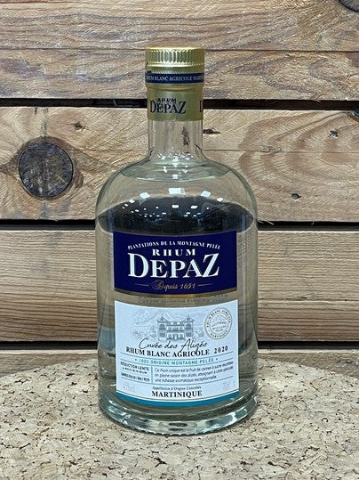 Rhum Depaz blanc cuvée des Alizés