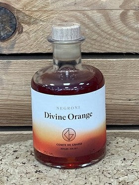 Cocktail Negroni Divine Orange Comte de Grasse
