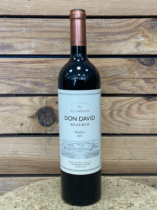 Malbec Reserve 2023 Don David El Esteco - Argentine