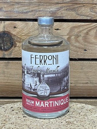 Rhum Ferroni Dame Jeanne 15 Martinique