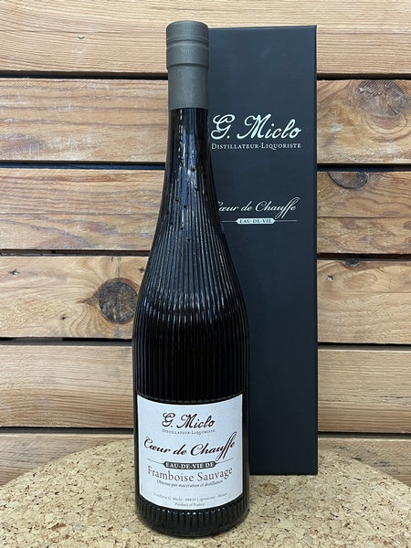 Eau de Vie Coeur de Chauffe Framboise Sauvage Miclo