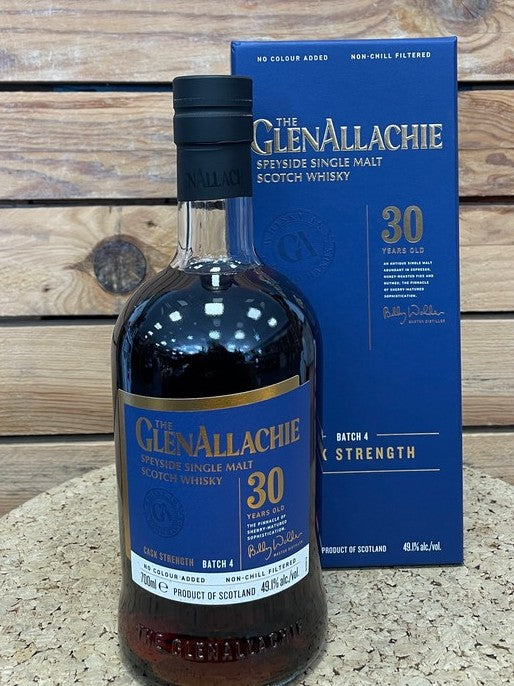 Whisky GlenAllachie 30 ans Batch 4