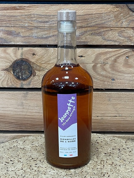 Rhum Arrangé Jeannette Mirabelles de l'Aube