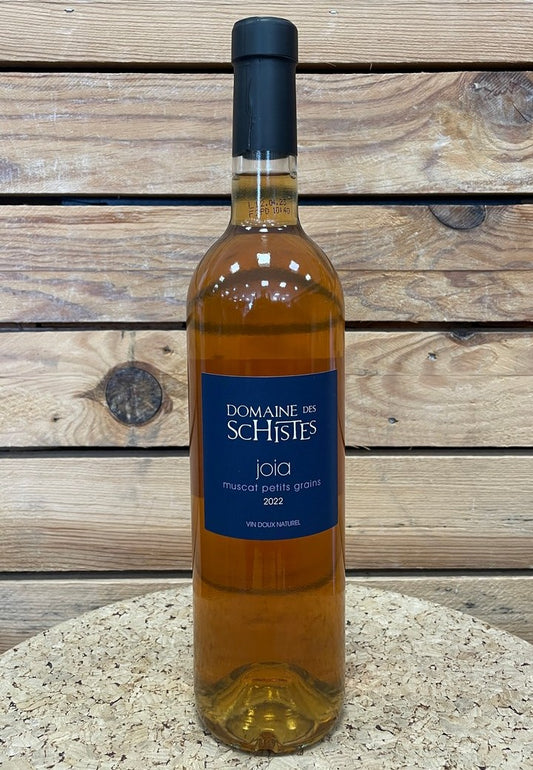 Muscat de Rivesaltes macéré Joia Domaine des Schistes