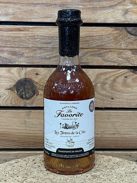 Rhum La Favorite Navigation 2023 Cuvée 1 ex Marsala Frères de la côte