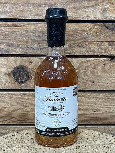 Rhum La Favorite Navigation 2023 Cuvée 2 ex Calvados Frères de la côte