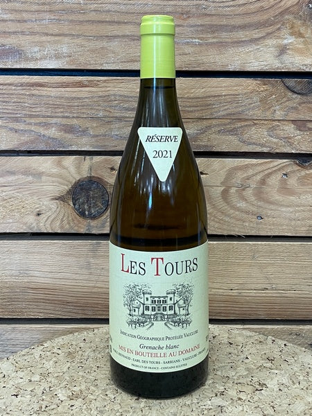 IGP Vaucluse Les Tours blanc 2021 Reynaud