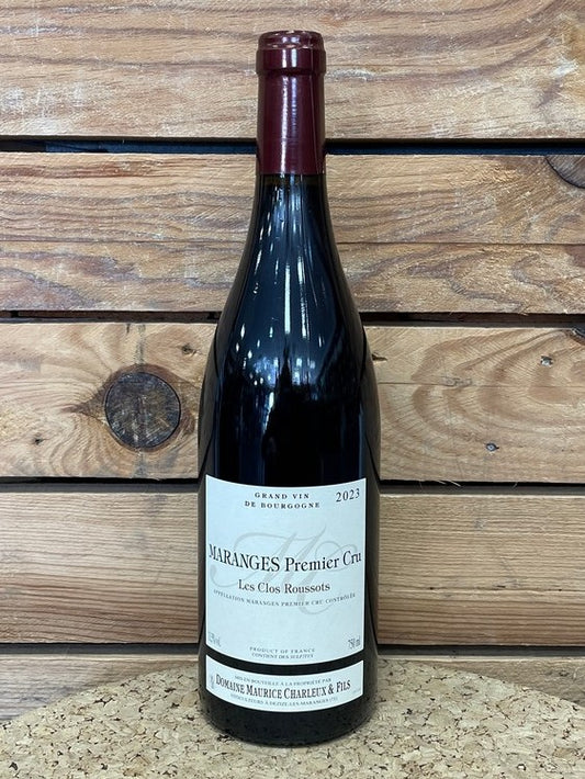 Maranges rouge 1er cru Les Clos Roussots 2023 Charleux