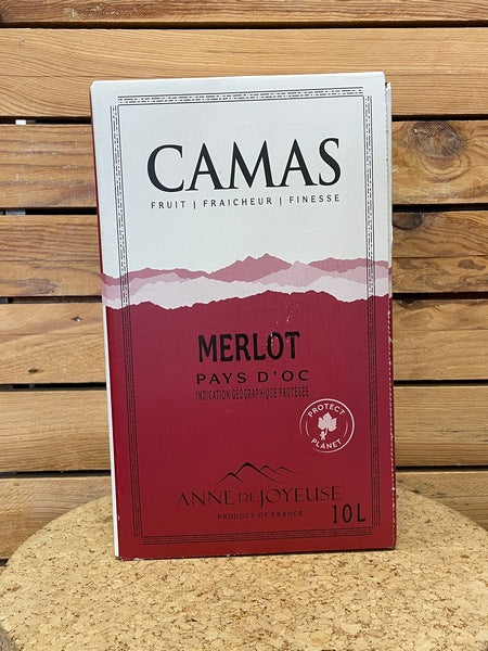 Bag in Box Rouge Merlot Camas 10L