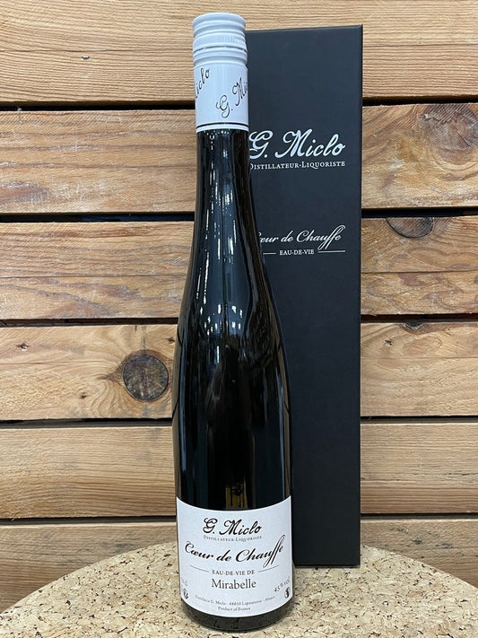 Eau de Vie Miclo Coeur de Chauffe Mirabelle