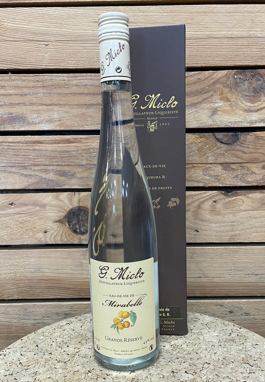 Eau de Vie Miclo Mirabelle Grande Réserve