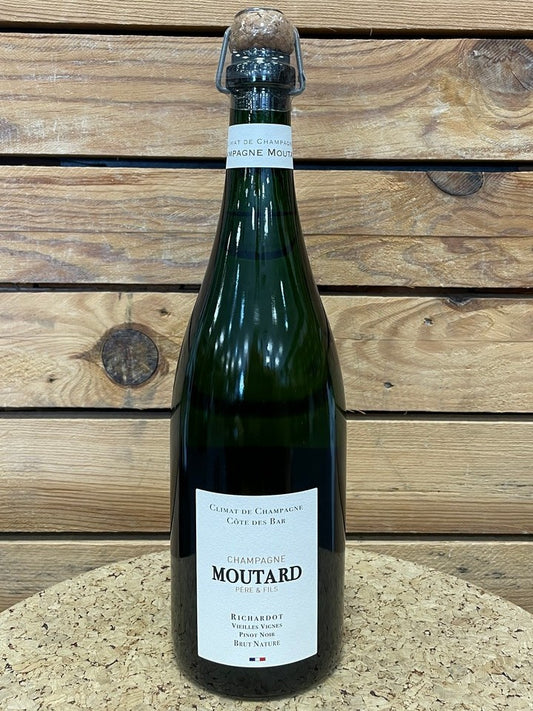 Champagne Moutard Richardot Vieilles Vignes Pinot Noir Brut Nature