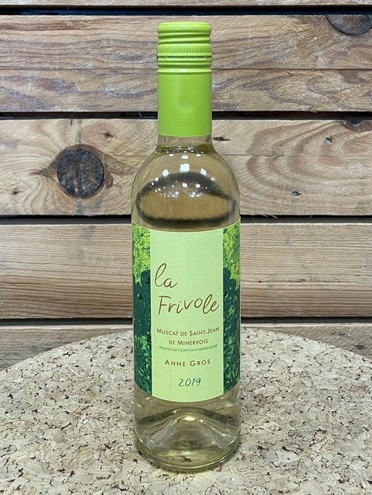 Muscat de St Jean de Minervois La Frivole 2019 Anne Gros 37.5cl