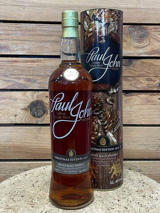 Whisky Paul John Christmas edition 2021